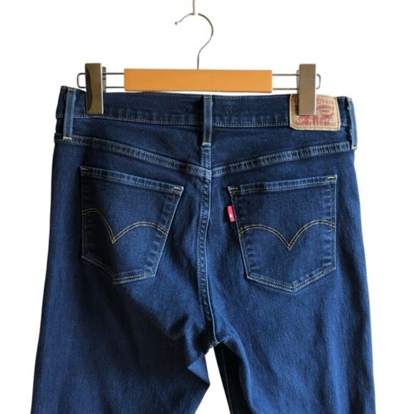 Levi’s 311 Shaping Skinny Jeans Dark Wash Size 28 Darkest Sky - Picture 8 of 15